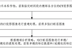 禾本科作物穗部生长发育的无损监测方法