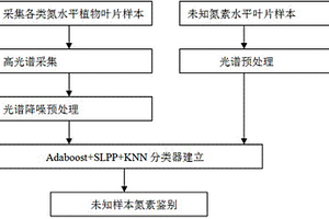 植物叶片氮素丰缺快速无损高准确率的鉴别方法