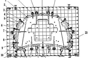 发动机盖外板钣金检测治具