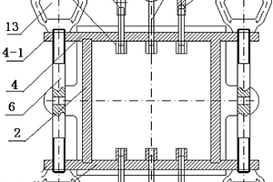 混凝土双轴徐变试件的制作方法及其模具与附件