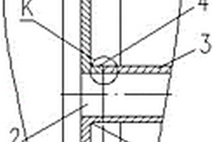 废热锅炉的柔性管板与中心管的连接结构