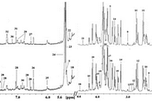 基于NMR代谢组学技术解析怀山药营养成分分布的方法