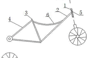 山地自行车的车架及加工方法