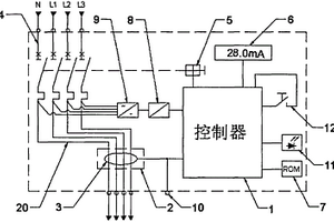 剩余电流保护和数据输出电路