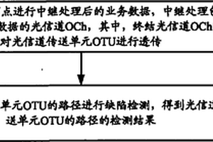 业务传输处理方法、节点设备及网络系统