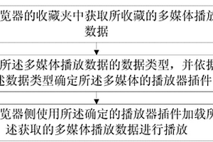 播放多媒体数据的方法和浏览器装置