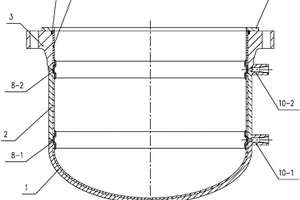 管箱松衬结构及其制作方法