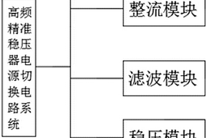 高频精准稳压器电源切换电路系统