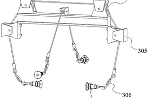 应用于摇摆实验台的绳索保护装置