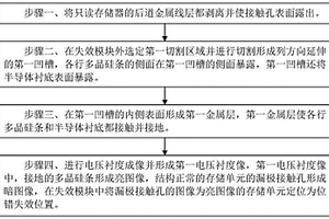 只读存储器的位错失效分析方法