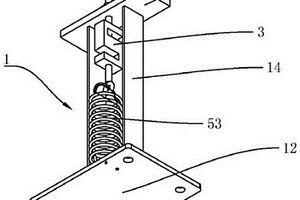 限位弹簧拉力检测装置