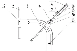适用于不同管径弯管的壁厚全方位实时检测装置