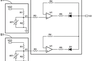 用于多路温度检测电路的选择电路