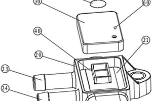 检测汽车尾气颗粒捕捉的压力传感器装置