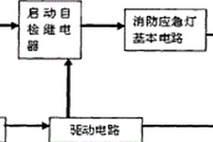 能定时自检的停电启动照明装置