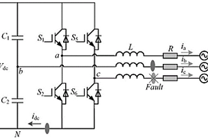 基于电流重构的三相四开关模型预测容错控制方法和装置