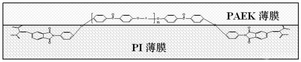 耐高温聚酰亚胺/聚芳醚酮复合膜及其界面强化方法