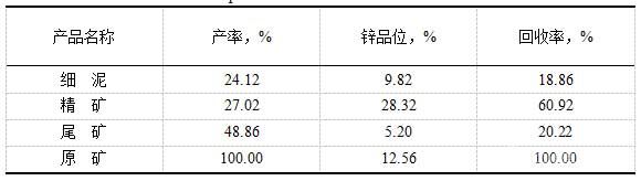 闭路流程试验结果