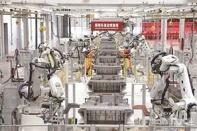 北京汽车制造厂生产线