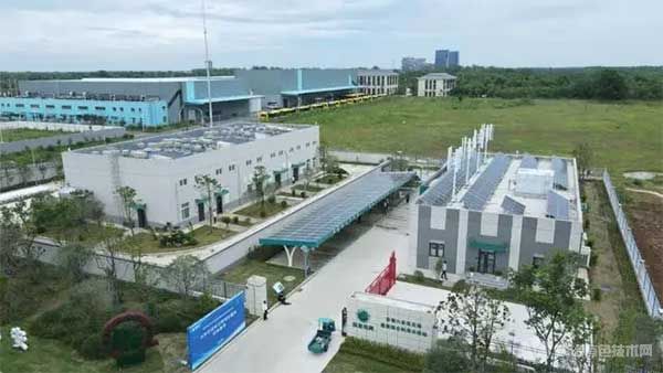 安徽六安兆瓦级氢能综合利用示范站(无人机照片)