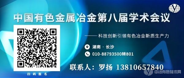 中国有色金属冶金第八届学术会议