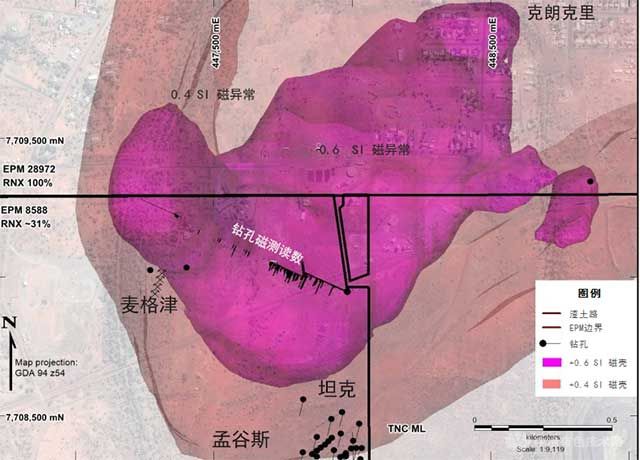 雷内加德勘探公司在澳大利亚大孟谷斯项目取得重大突破