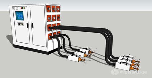 Vac 系列一机多输出感应加热电源（1KHz-40KHz）