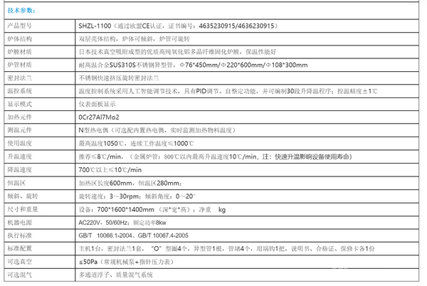 1100℃多工位回转炉