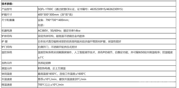 1700℃超值气氛箱式炉