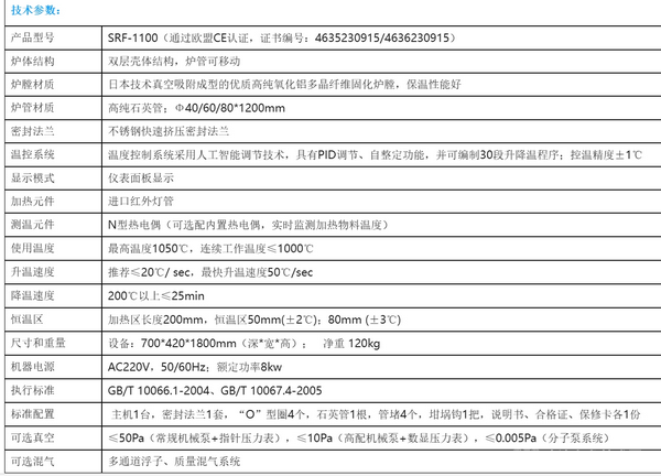 SRF开启式快速退火炉