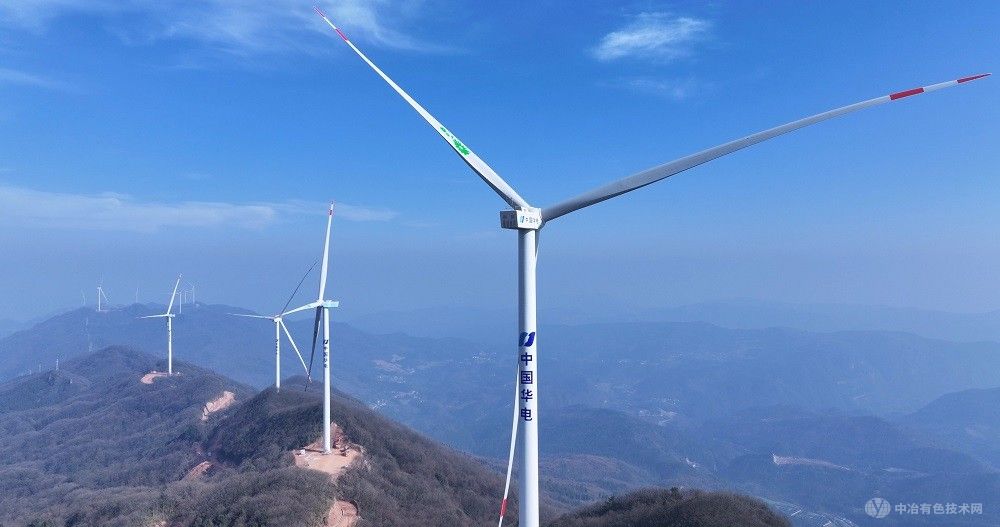 宁安风水山200MW风电项目首台风机顺利并网发电