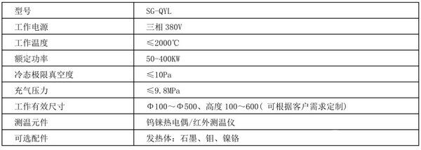 气压烧结炉