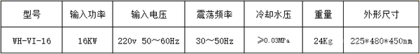 16kw超高频感应加热设备