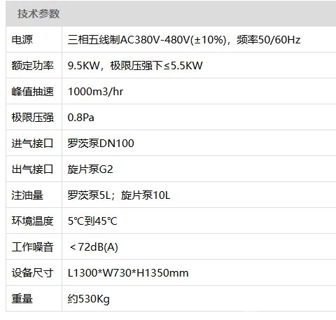 SV300B+LVT1001 莱宝高真空泵机组