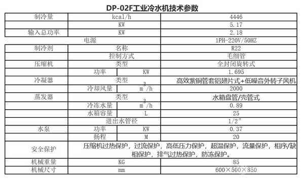 工业冷水机