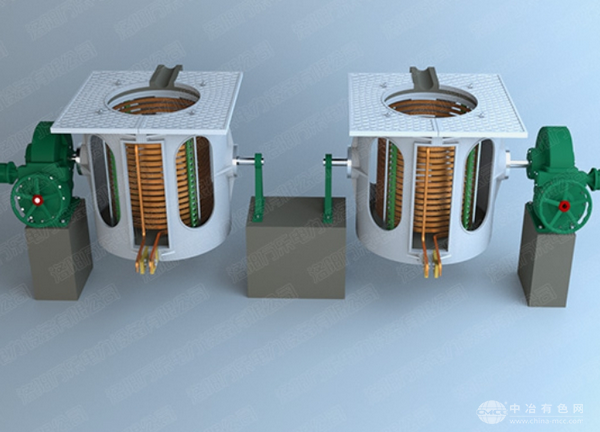 铝壳中频熔炼炉——3吨