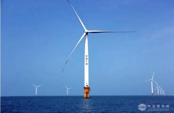 中广核涂茨海上风电项目效果图 图片来源：象山发布