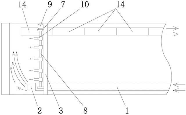 矿井用负压通风除尘装置