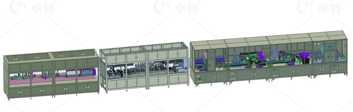 钢壳扣电全自动装配线