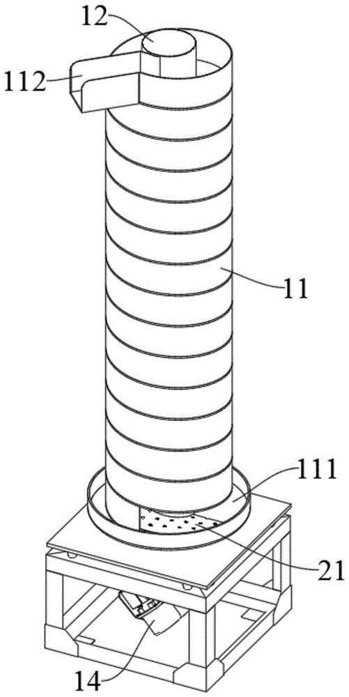 粉料螺旋振动提升装置