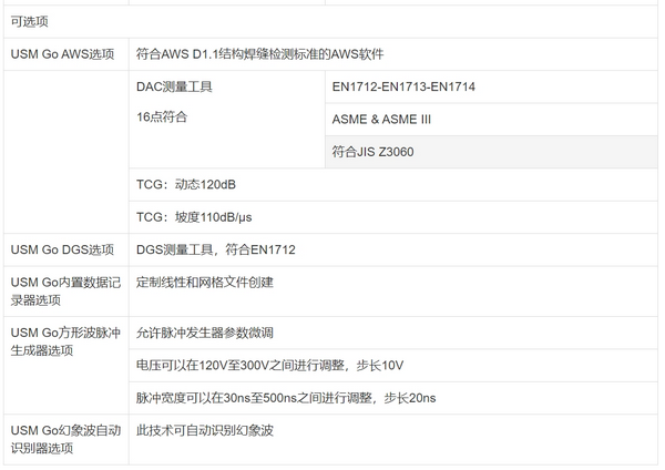 USM Go+超声波探伤仪