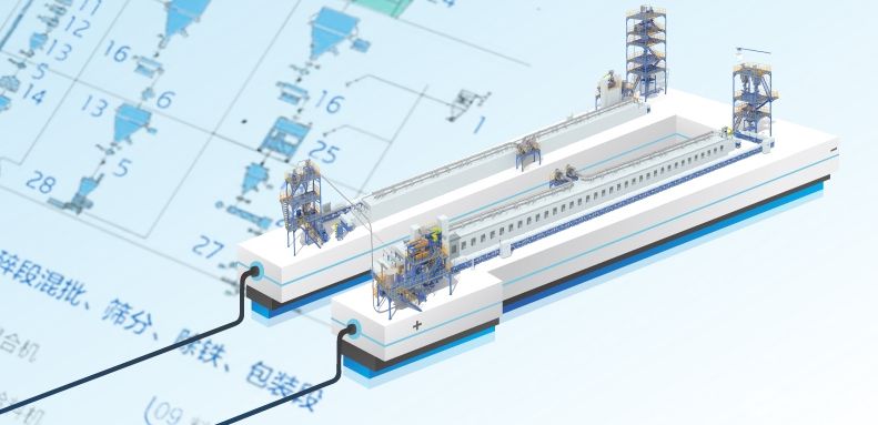 锂电池正负极材料自动化生产线