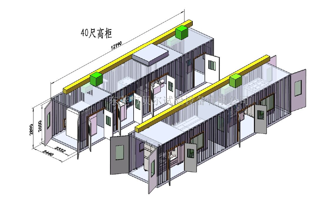 动力电池检测设备集装箱式