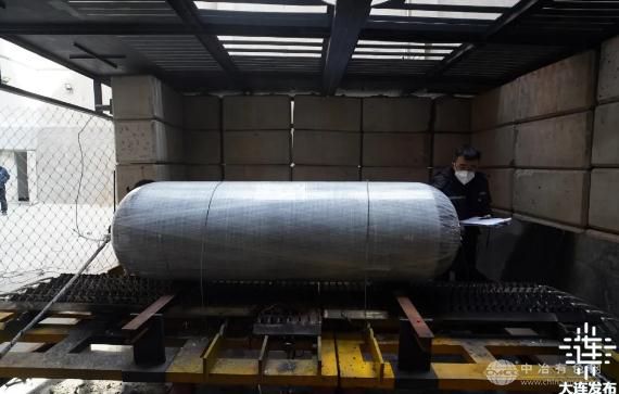 70MPa储氢气瓶火灾模拟试验成功 