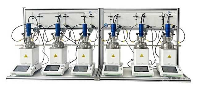 机械搅拌分体平行反应釜（电加热）