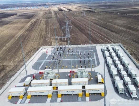 华润电力东北新能源桦南风电项目300MW升压站倒送电圆满完成