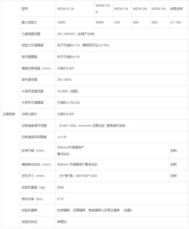 单臂式绳索试验机