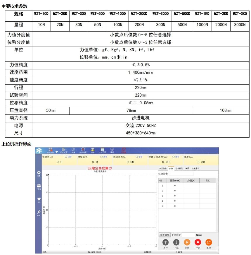 微机控制弹簧试验机