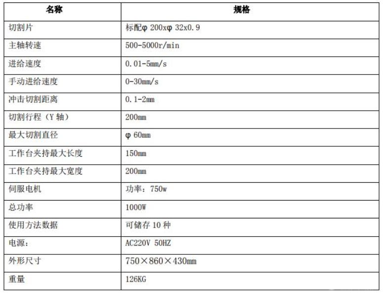 高速精密切割机WGS-5000B