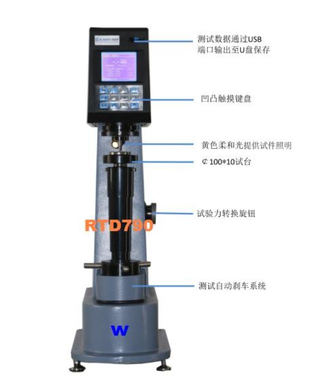 RTD790数显双洛氏硬度计